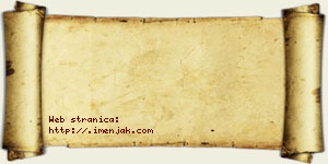 Valentina Krestić vizit kartica